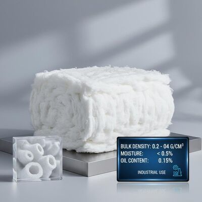 Good price Polyester Staple Fiber with 0.02 To 0.04 G/cm³ Bulk Density Less Than 0.5% Moisture Content and 0.15% Oil Content online