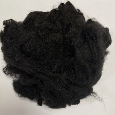 Good price 5.5D*51mm Black Felt ES fiber For Soundproof &   High Color Felt Staple Fiber Soft & Fluffy Fastness Specifications can be customized online