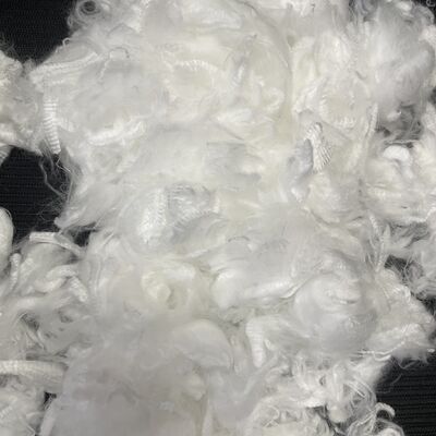 Good price Phase Change Thermostatic Fiber 2D*25mm, Soft Silicon Oil Treated Fiber for Warm Clothing Filling Pillow &  Home textile filling online