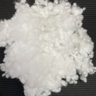Premium Loosened PCM Staple Fiber 2D*30MM Skin-Friendly Pearl Cotton ...